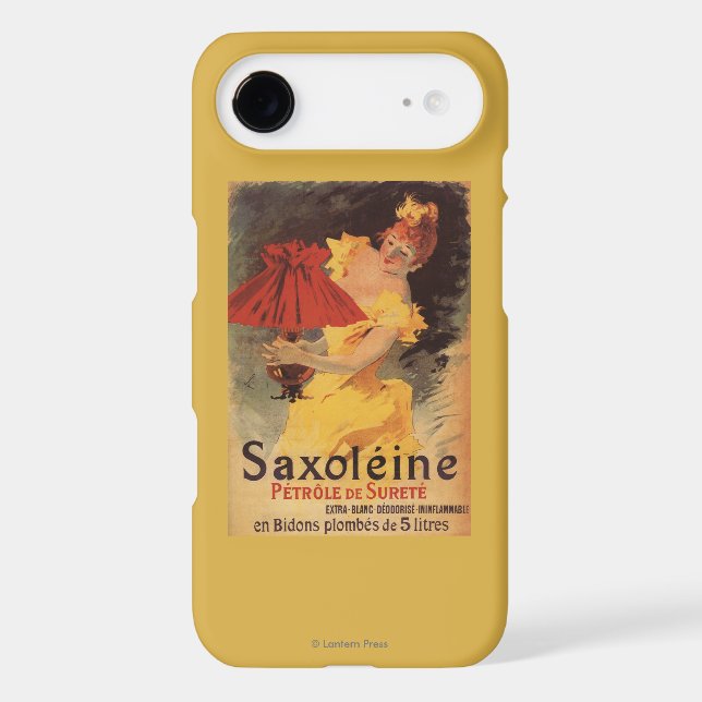 Saxoleine Lamp Oil Red Lampshade Case-Mate iPhone Case (Back)