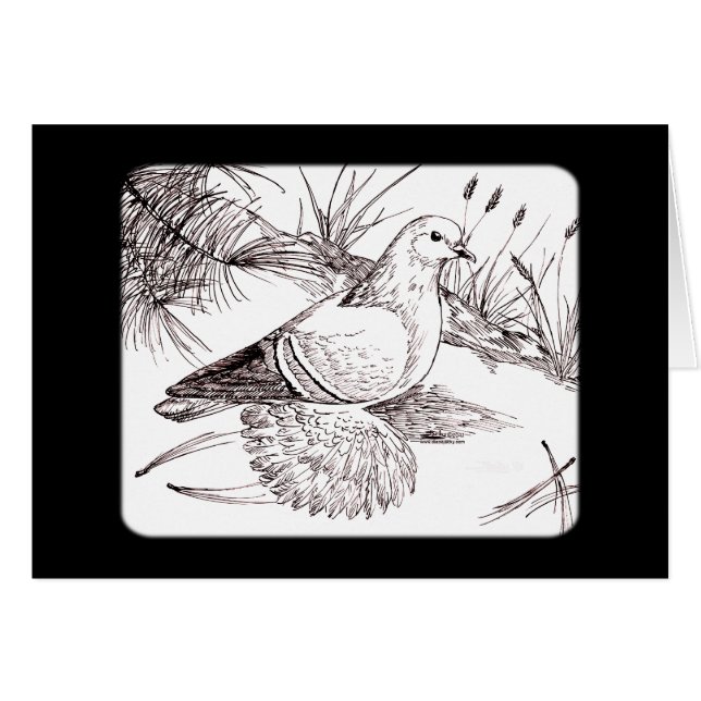 Saxon Field Pigeon (Front Horizontal)