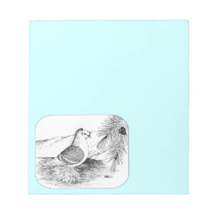 Saxon Shield Pigeon 1973 Notepad