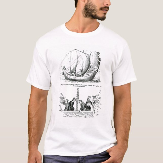 Saxon Ship T-Shirt (Front)