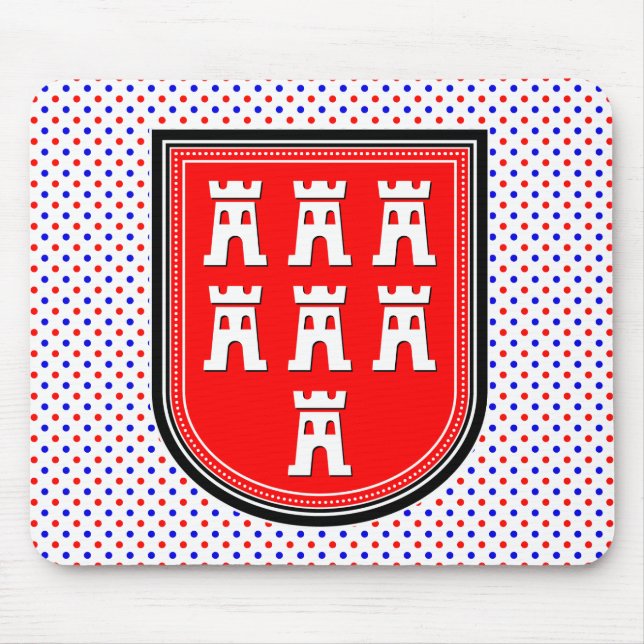 Saxonia Sign Mouse Mat (Front)
