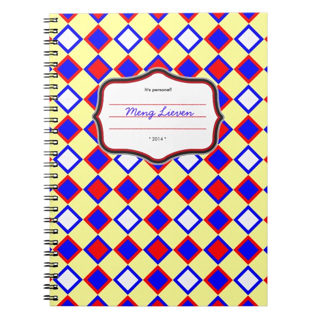 Saxonian Colours Notebook (Front)