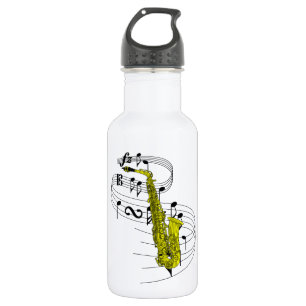 Saxophone 532 Ml Water Bottle