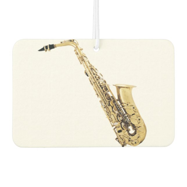 Saxophone Air Freshener (Front)