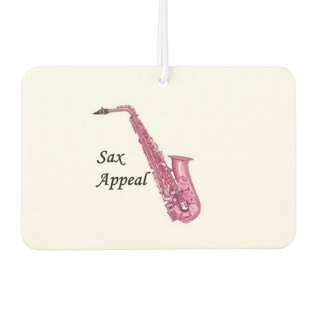 Saxophone Air Freshener (Front)
