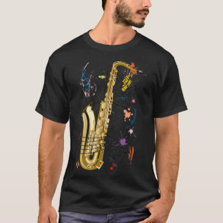 Saxophone and Jazz  T-Shirt