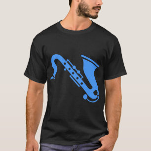 Saxophone - Baby Blue T-Shirt