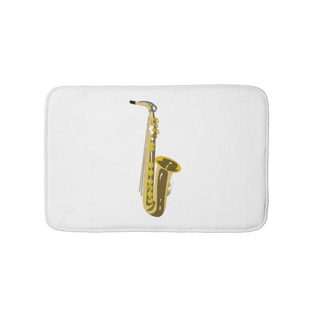 Saxophone Bath Mat (Front)
