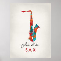 Saxophone - Bright Colourful Music