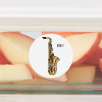 Saxophone cartoon illustration
