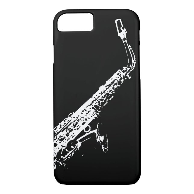 Saxophone Case-Mate iPhone Case (Back)