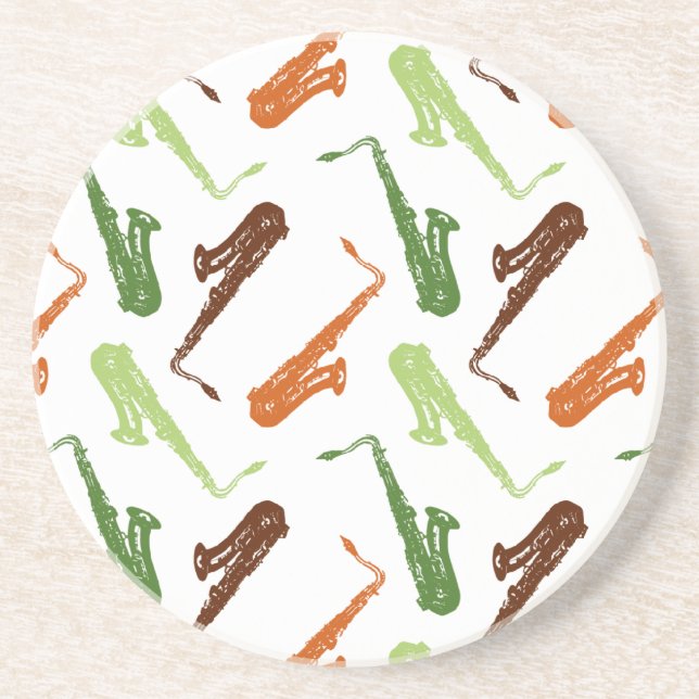 Saxophone Coaster (Front)