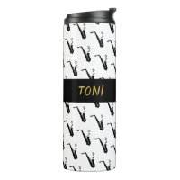 Saxophone Cool White Music