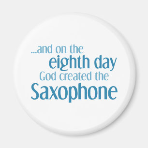 Saxophone Creation Magnet