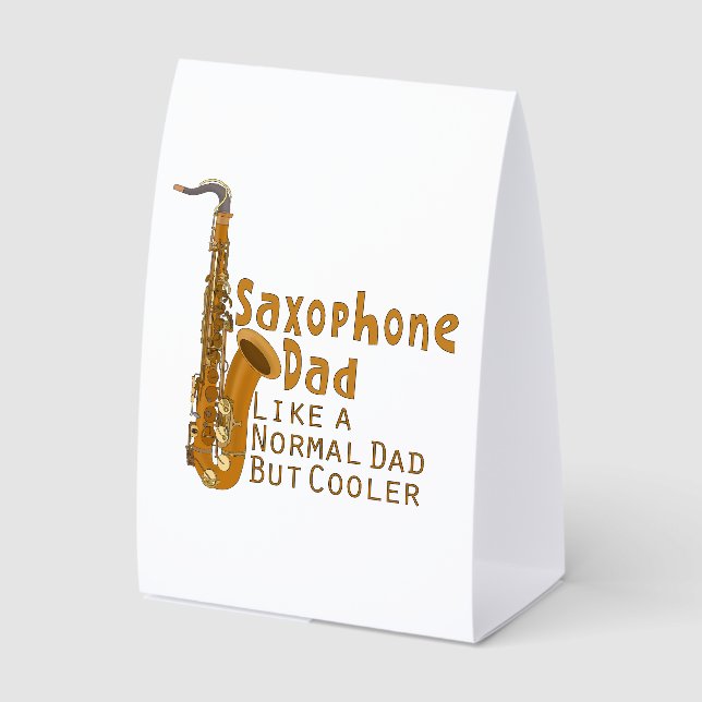 Saxophone Dad Like a Normal Dad But Cooler (Front)