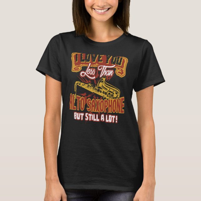Saxophone Day 1 T-Shirt (Front)