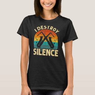 Saxophone For Men Women Saxophonist Saxophone Play T-Shirt