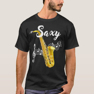 Saxophone  Funny Musical Instrument  T-Shirt