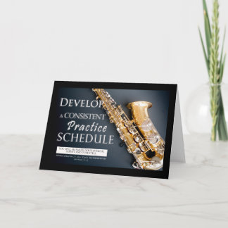Saxophone Gift Ideas - Music Lesson Cards