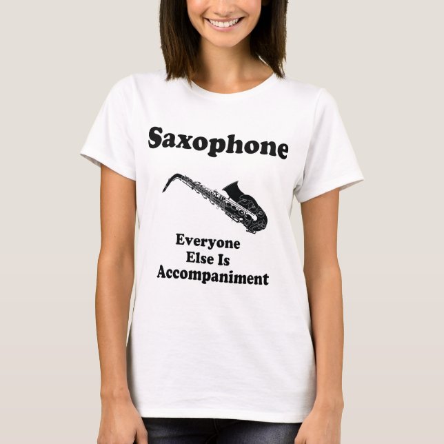 Saxophone Gift T-Shirt (Front)