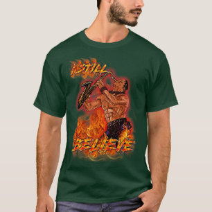 Saxophone Guy TShirt Classic 80s Horror Fan Appare