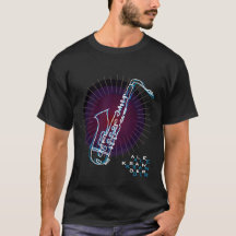 Saxophone Illustration Cool Modern Art Saxophonist