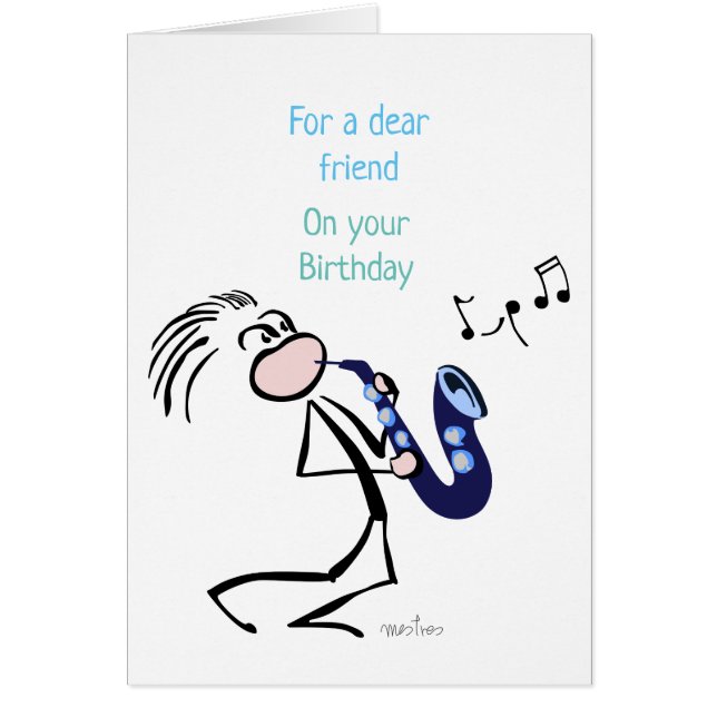 Saxophone Jazz Music (Front)