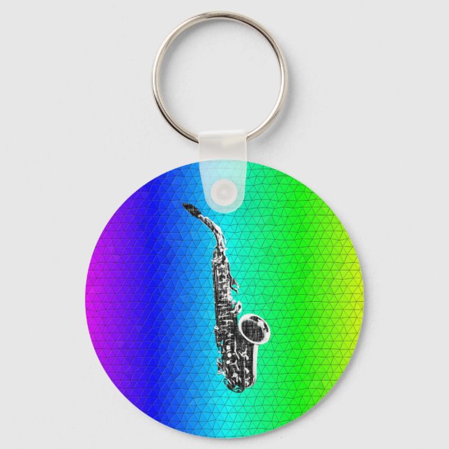 Saxophone Key Ring (Front)