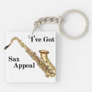 Saxophone Keychain