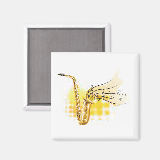 Saxophone  magnet