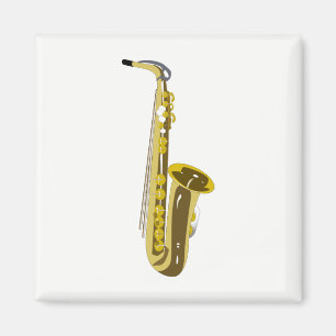 Saxophone Magnet