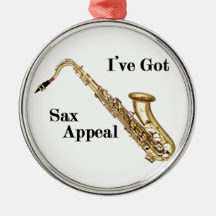 Saxophone Metal Tree Decoration