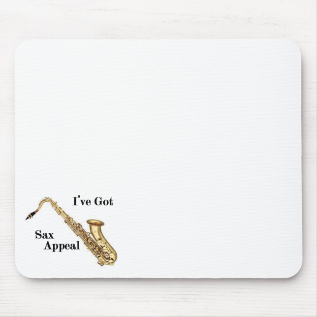 Saxophone Mouse Mat (Front)