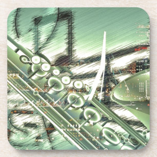 Saxophone music design accessories - customise coaster