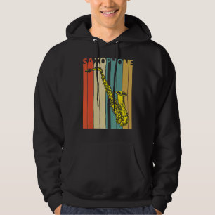 Saxophone Music Instrument Hoodie