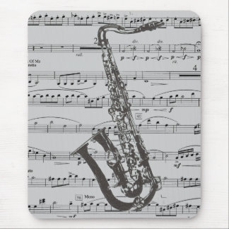 Saxophone Music Mouse Mat