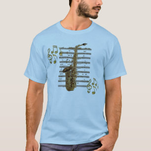 SAXOPHONE Musician Music Lover T-Shirt