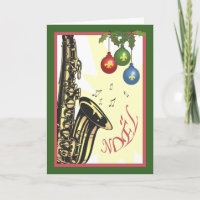 Saxophone New Orleans Jazz Christmas