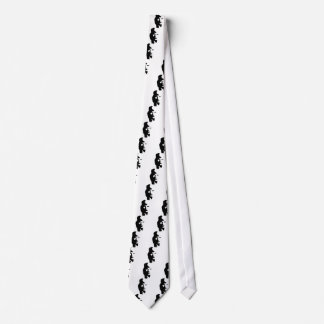Saxophone Or Woman Optical Illusion Tie