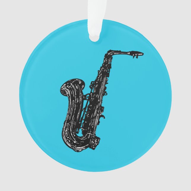 Saxophone Ornament (Front)