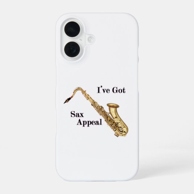 Saxophone Phone Case (Back)