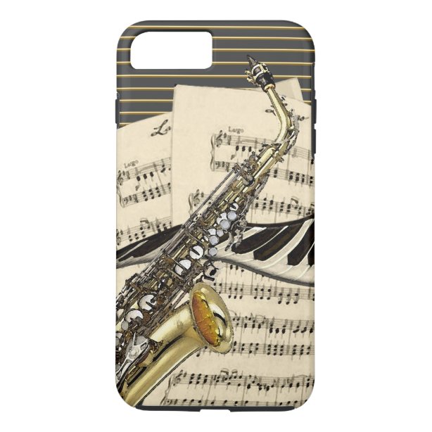 Saxophone iPhone Cases & Covers Zazzle.co.uk
