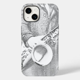 saxophone player Case-Mate iPhone 14 case