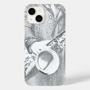 saxophone player Case-Mate iPhone 14 case