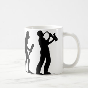 Saxophone Player Coffee Mug
