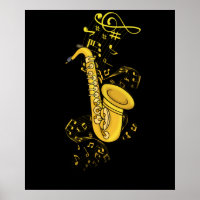 Saxophone Player Jazz Music Gift Men Big Band