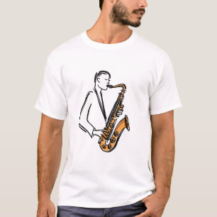 Saxophone Player – Music Lover T-Shirt