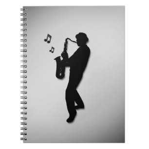 Saxophone Player Notebook