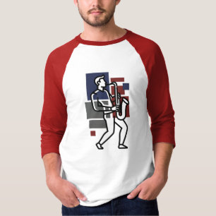Saxophone Player T-Shirt Jazz Musician Gift
