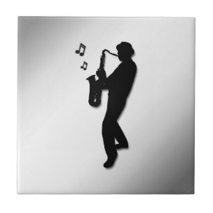 Saxophone Player Tile